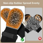 4pcs Waterproof Dog Paw Protectors Anti-Slip Boots with Traction Control Adjustable Socks for Injured Paws Senior Dogs 3