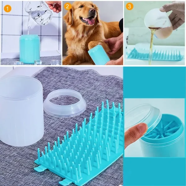 1PC New Pet Foot Washing Cup and Dog Foot Washing Tool 3