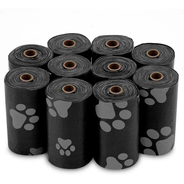 120 Rolls Dog Poop Bag Outdoor Cleaning Poop Bag Outdoor Clean Pets Supplies for Dog 15Bags/Roll Refill Garbage Bag Pet Supplies 6