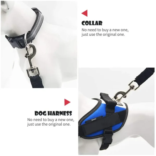 Adjustable dog seatbelt information