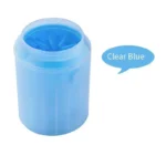 Dog paw cleaner blue