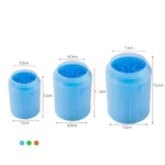 Dog paw cleaner sizes