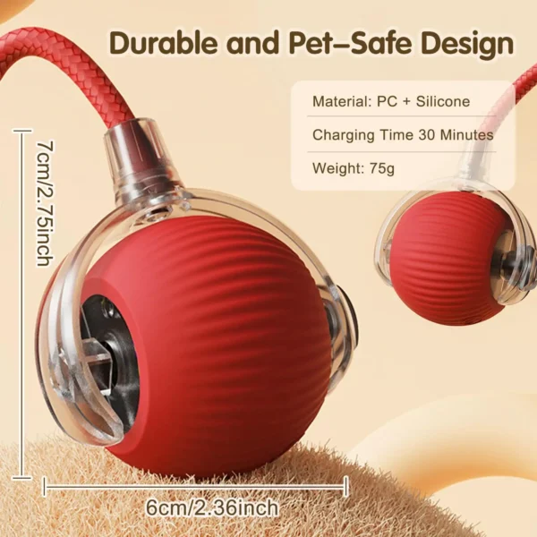 Smart interactive dog ball design