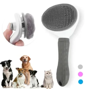 Self-Cleaning Pet Grooming Brush 1